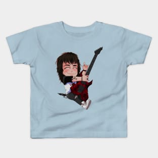 Eddie and his guitar Kids T-Shirt